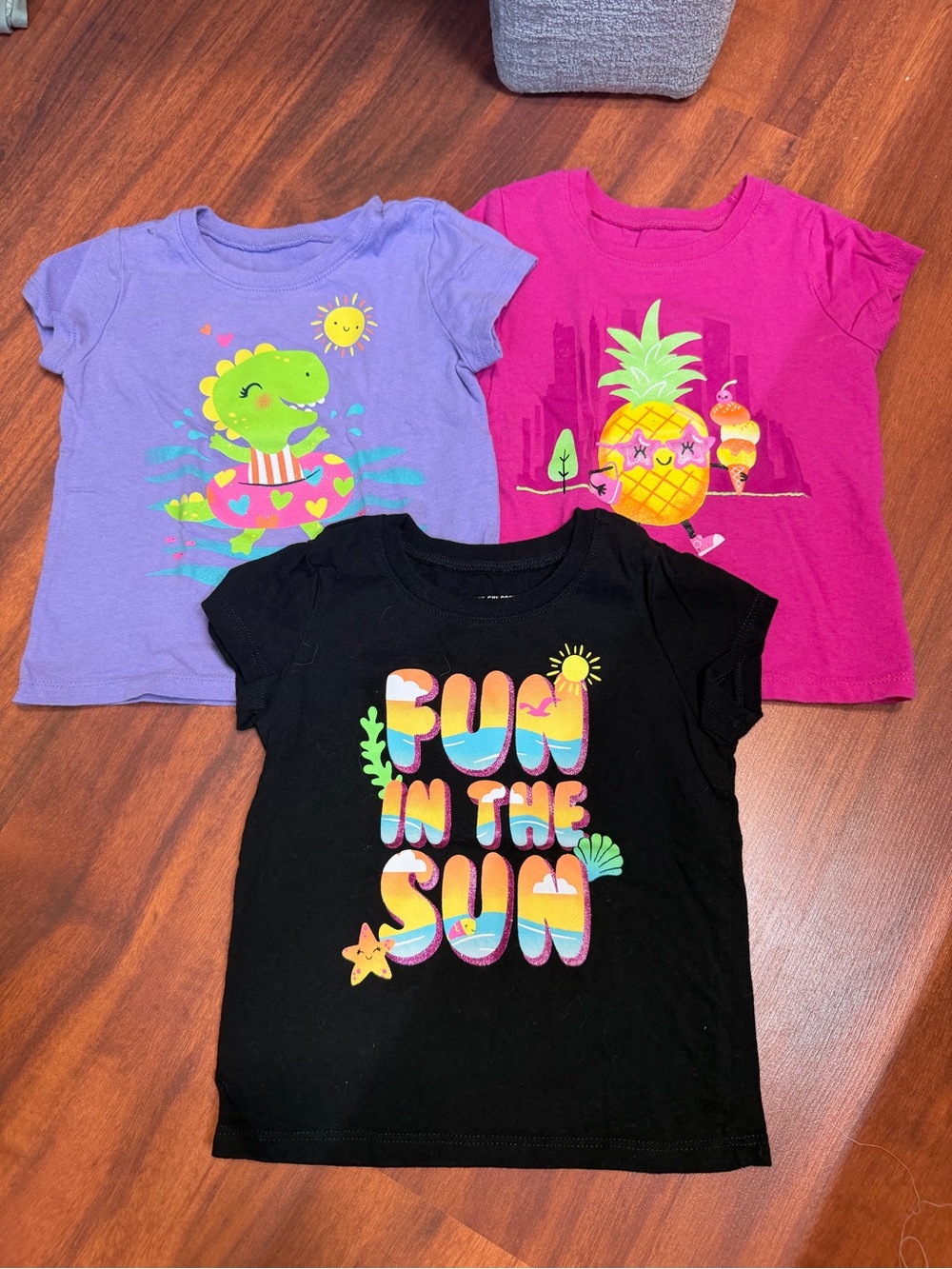 Kids 3 pack Short Sleeve Tees